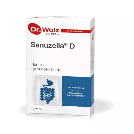 Sanuzella® D Dr. Wolz 60 kapsúl
